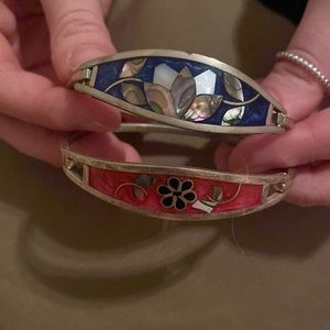 Inlay bracelets. SOLD!!!!